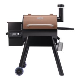 VEVOR Wood Pellet Grill Smoker, 8 in 1 BBQ Grills for Outdoor Cooking, 575 Sq Inch Cook Area Electric Grill and Smoker, with LCD Screen Controlle