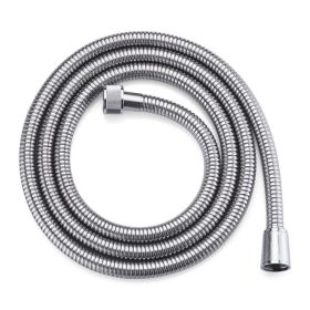 Stainless Steel Shower Hose, 118 Inches, 10 Feet, Extra Long Handheld Shower Hose Extension Replacement, Anti-tangle Flexible Shower Hose Accesso (Option: 1)