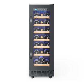 Holds up to 21 bottles of wine - 12-inch wine cooler, can be built-in or freesta (WCE-SA58: WCE-SA58)